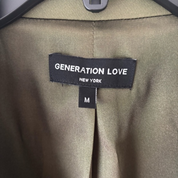 Generation Love Olive Green Blazer - Picture 2 of 2